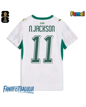 Senegal Nicolas Jackson #11 Echipament de Fotbal Replică Mondial 2026 Femei Acasa